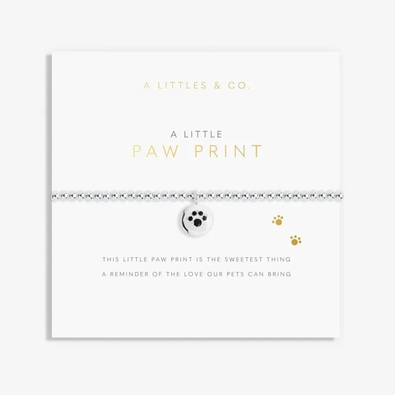 A Little Bracelet "Paw Print"