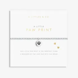 A Little Bracelet "Paw Print"