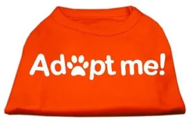 Adopt Me Screen Print Shirt Orange Lg (14)