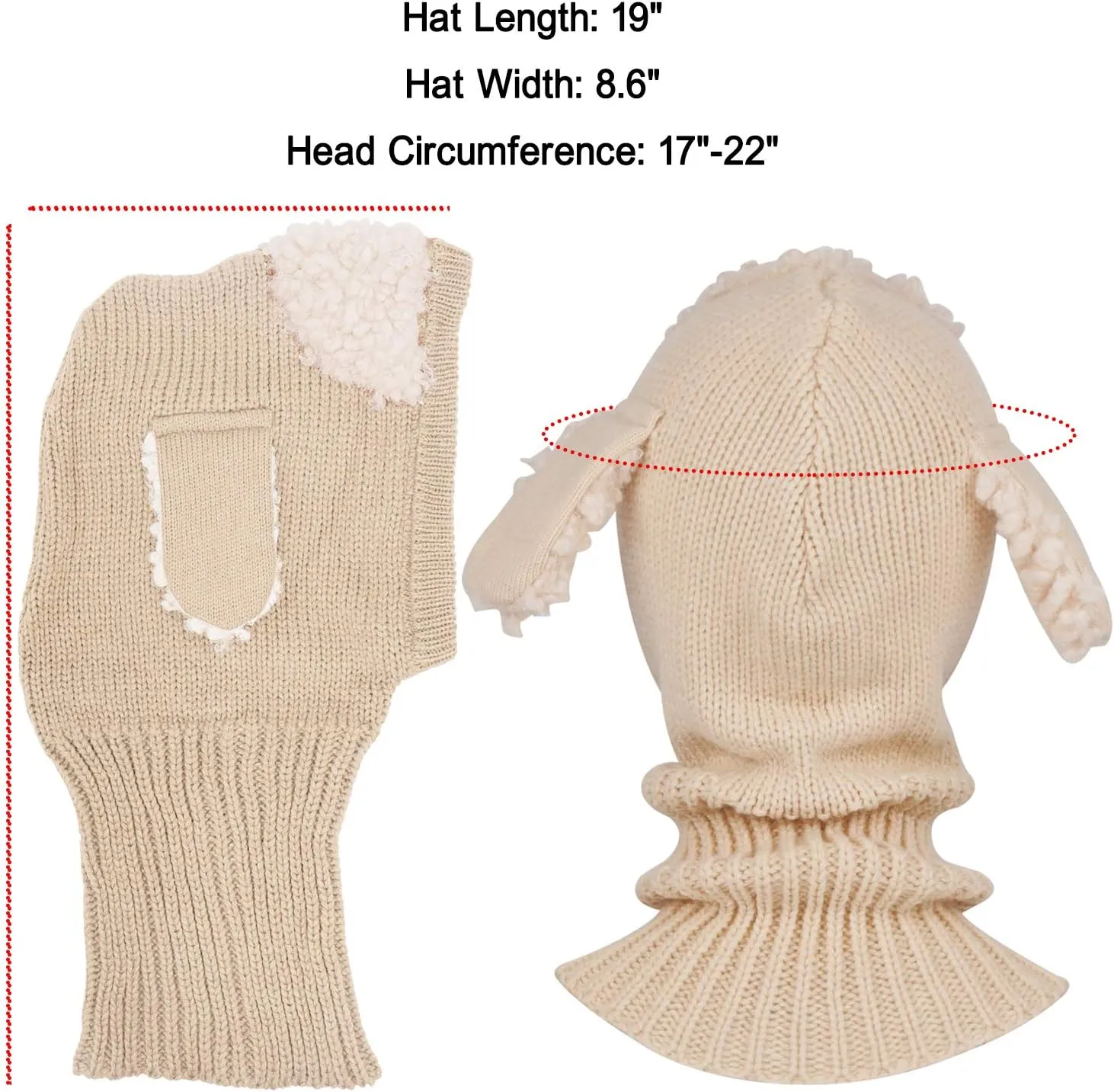 Bienvenu Baby Girls Boys Winter Hat Scarf Earflap Hoodie Scarves Skull Caps