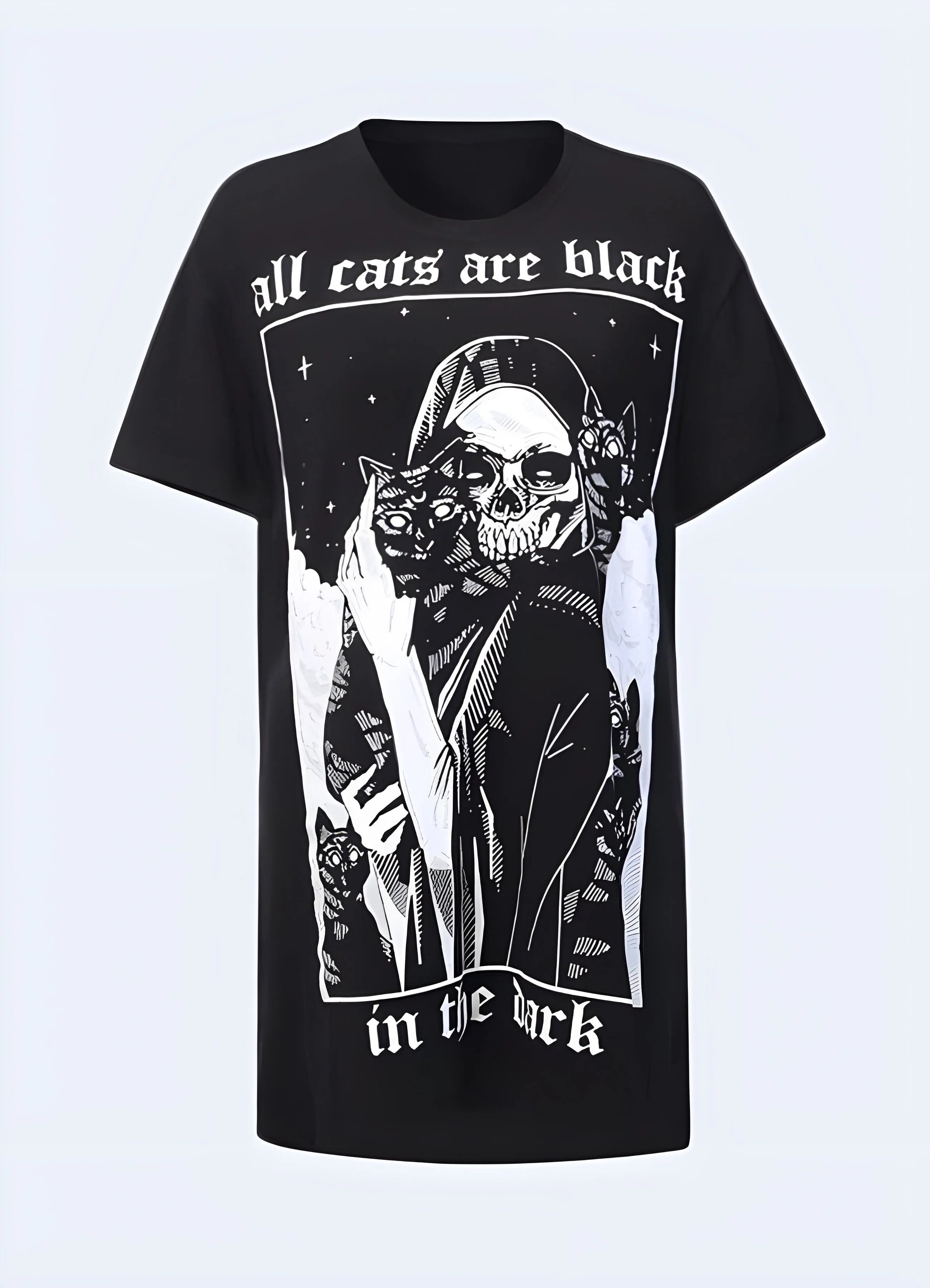 Black Cat T-shirt Women's