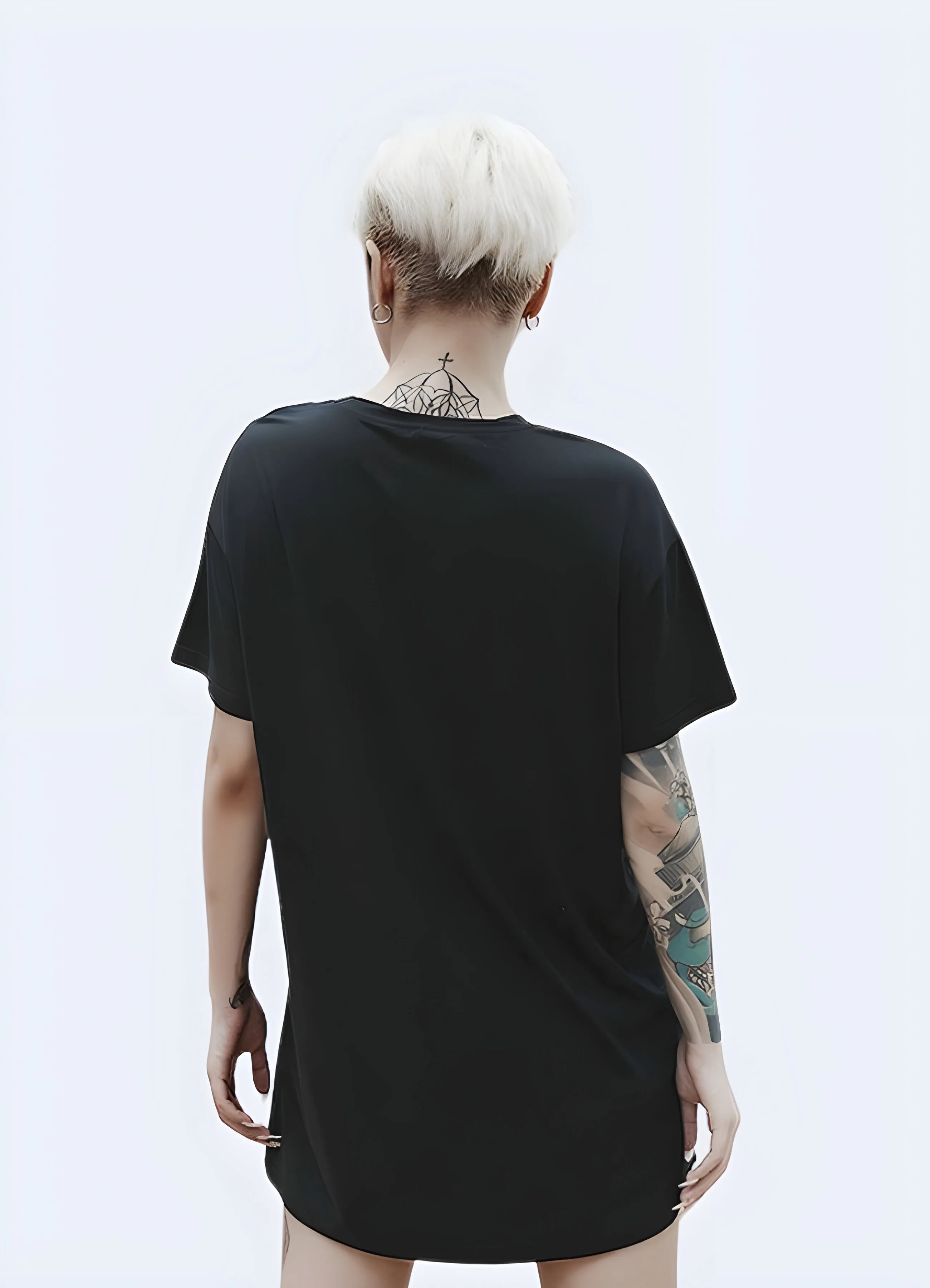 Black Cat T-shirt Women's