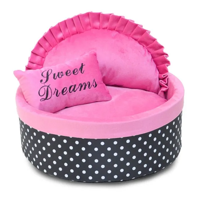 Comfortable Lovely Dot Pet Kennel