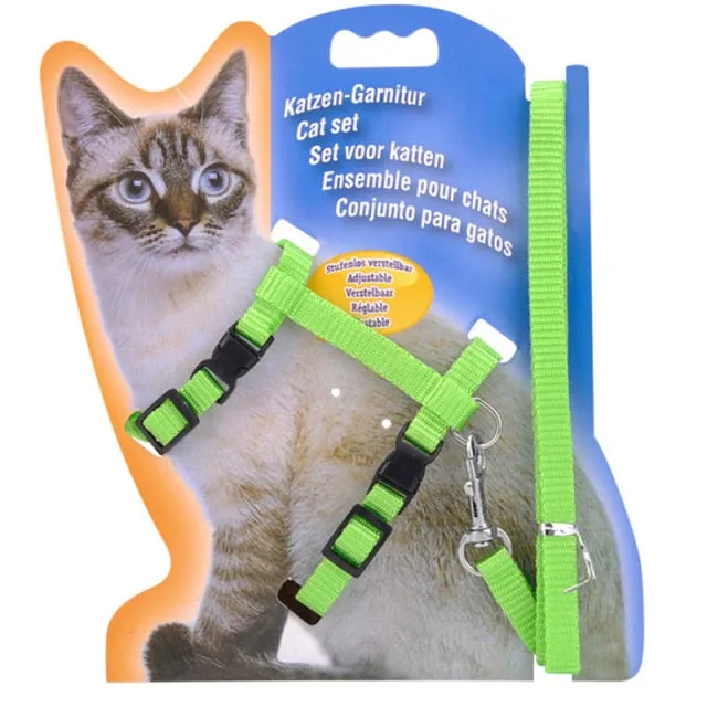 Cozy Nylon Kedi Harness Leash