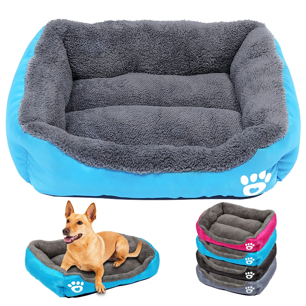 Dog Bed Small Dog House Warm Fleece