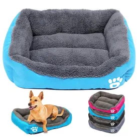 Dog Bed Small Dog House Warm Fleece