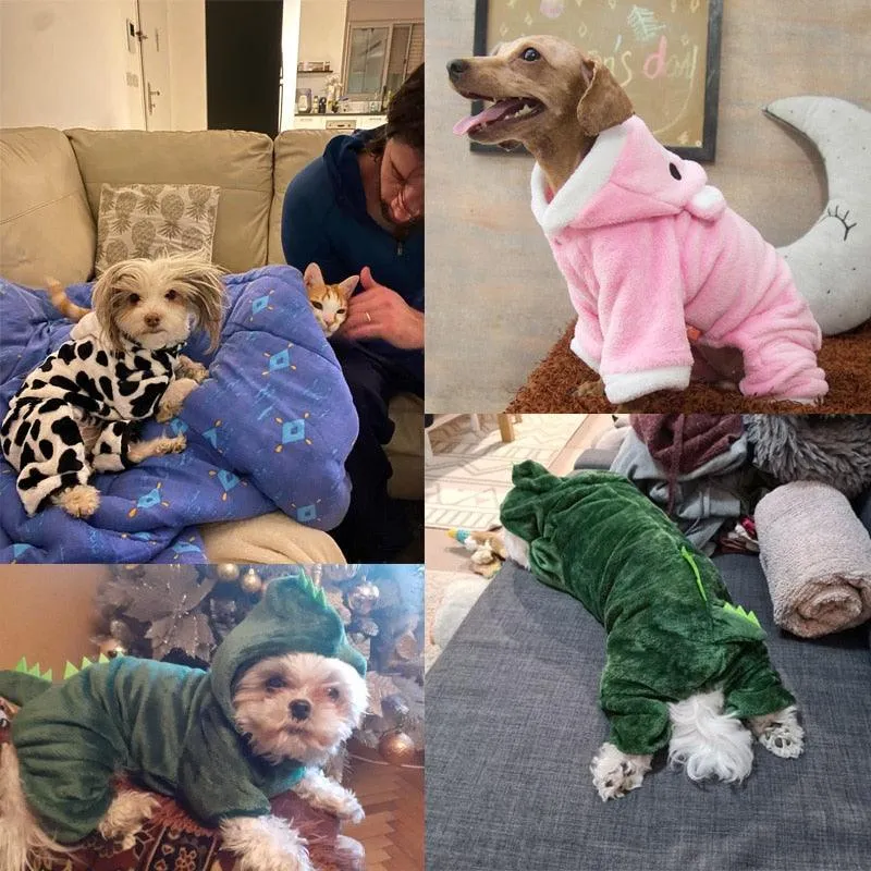Dog Fleece Onesie