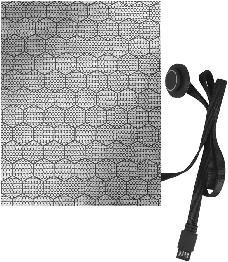 DONGKER Reptile Heating Pad,USB Powered Electric Hamster Blanket with 3 Adjustable Temperature for Small Pets Nest Heating Car Cushions Clothing Mattresses