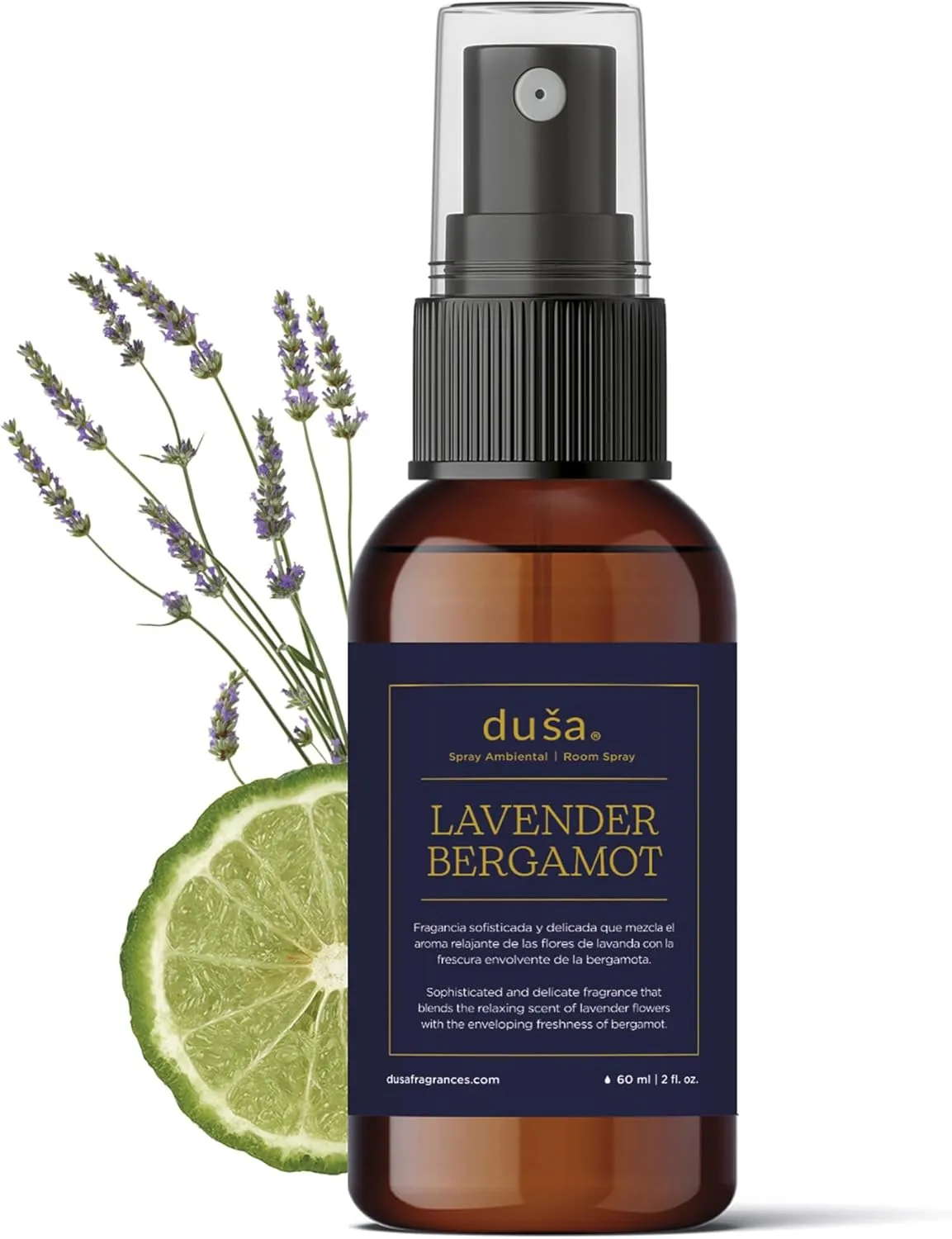 Dusa Lavender Sleep Mist  Calming Pillow & Room Spray with Essential Oils  Relaxing Aromatherapy for Deep Sleep  Fabric-Friendly & Odor Eliminating  2 oz Travel Size