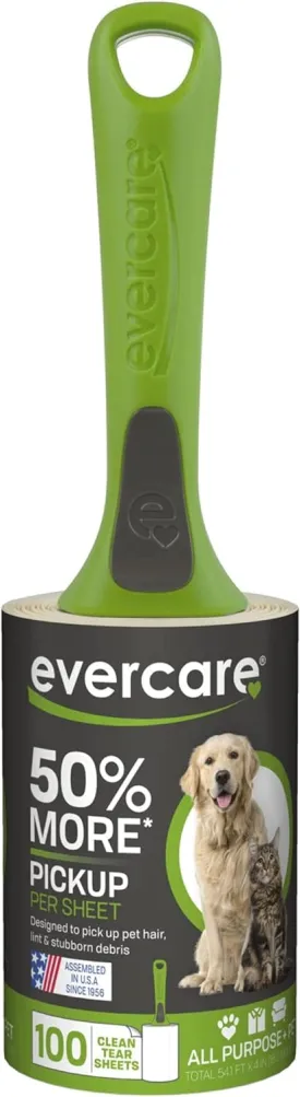Evercare Pet Extreme Stick Plus 100 Sheet Lint Roller Evercare Pet Extreme Stick Plus 100 Sheet Lint Roller