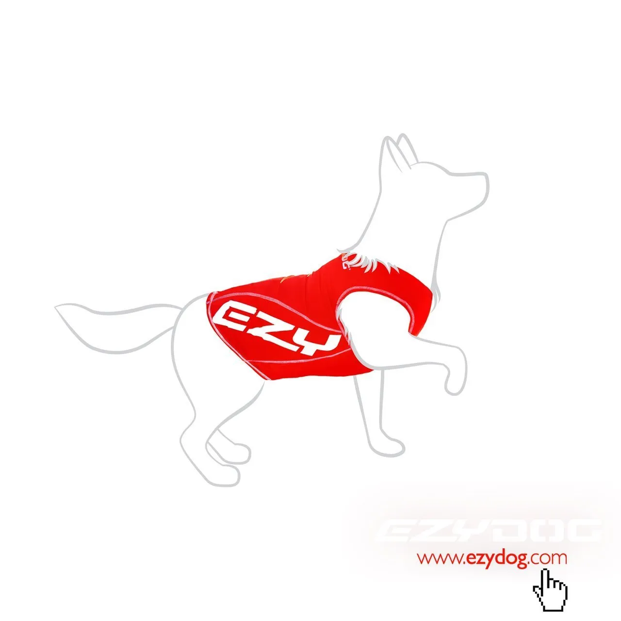 EzyDog Dog Rashie 50  UV Large^^^