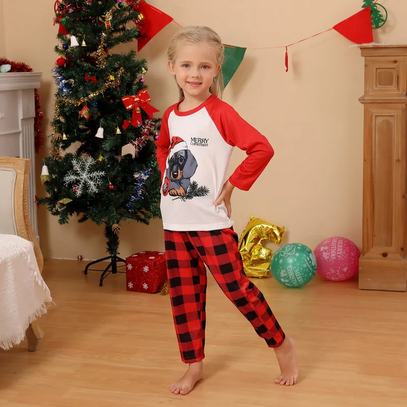 Family Dog Cat Print Pajama