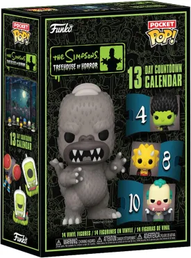 Funko Advent Calendar: Bart Simpsons 13 Day Countdown - The Simpsons - 13 Days Of Surprises - Collectable Vinyl Mini Figures - Mystery Box - Gift Idea - Holiday Xmas Present for Girls, Boys & Kids Funko Advent Calendar: Bart Simpsons 13 Day Countdown - The Simpsons - 13 Days Of Surprises - Collectable Vinyl Mini Figures - Mystery Box - Gift Idea - Holiday Xmas Present for Girls, Boys & Kids