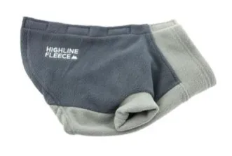 Highline Fleece Dog Coat - Two Tone Gray
