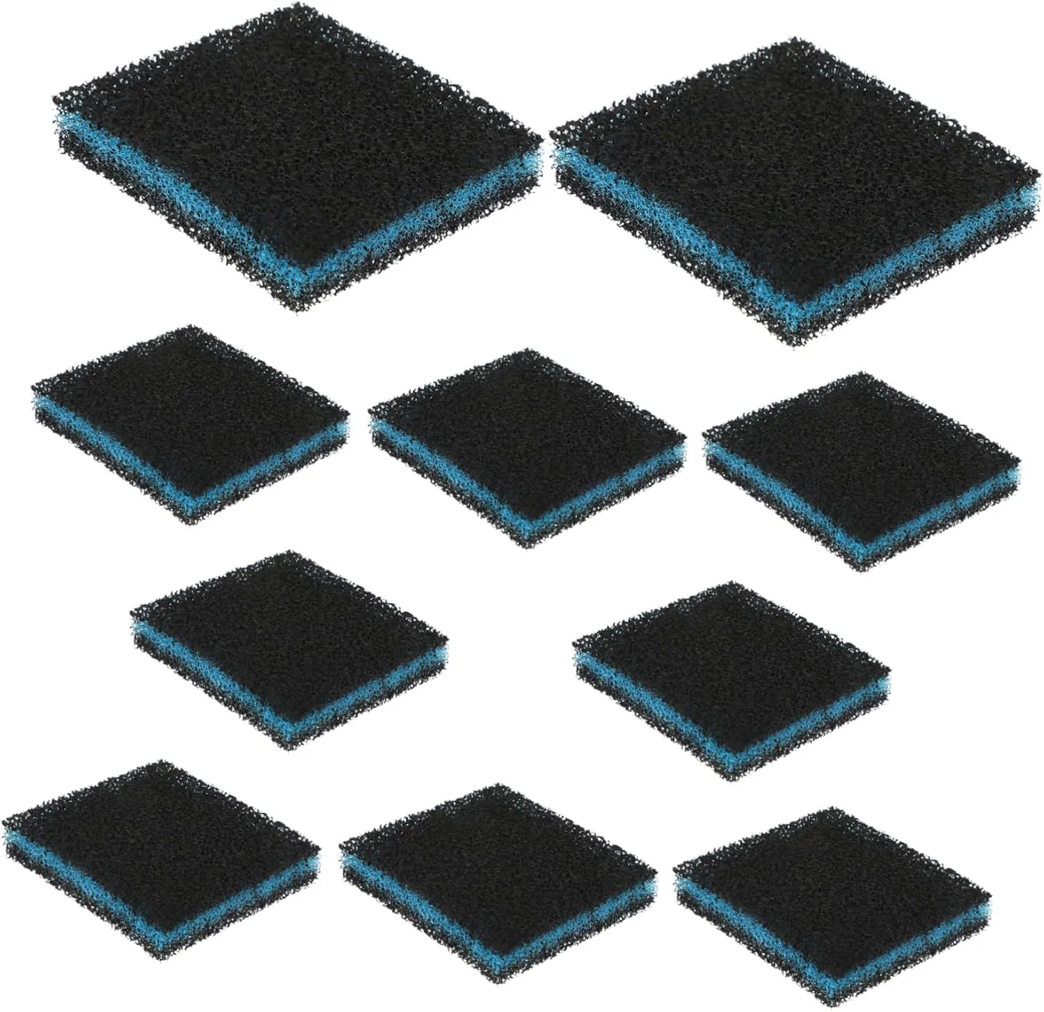 Kisangel Clothing Lint Remover 10pcs Washable Pet Hair Catcher for Washer Dryer