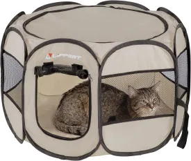 Lippert Soft-Sided, Foldable and Portable Pet Playpen for Camping, Small/Medium (2021150641) Lippert Soft-Sided, Foldable and Portable Pet Playpen for Camping, Small/Medium (2021150641)