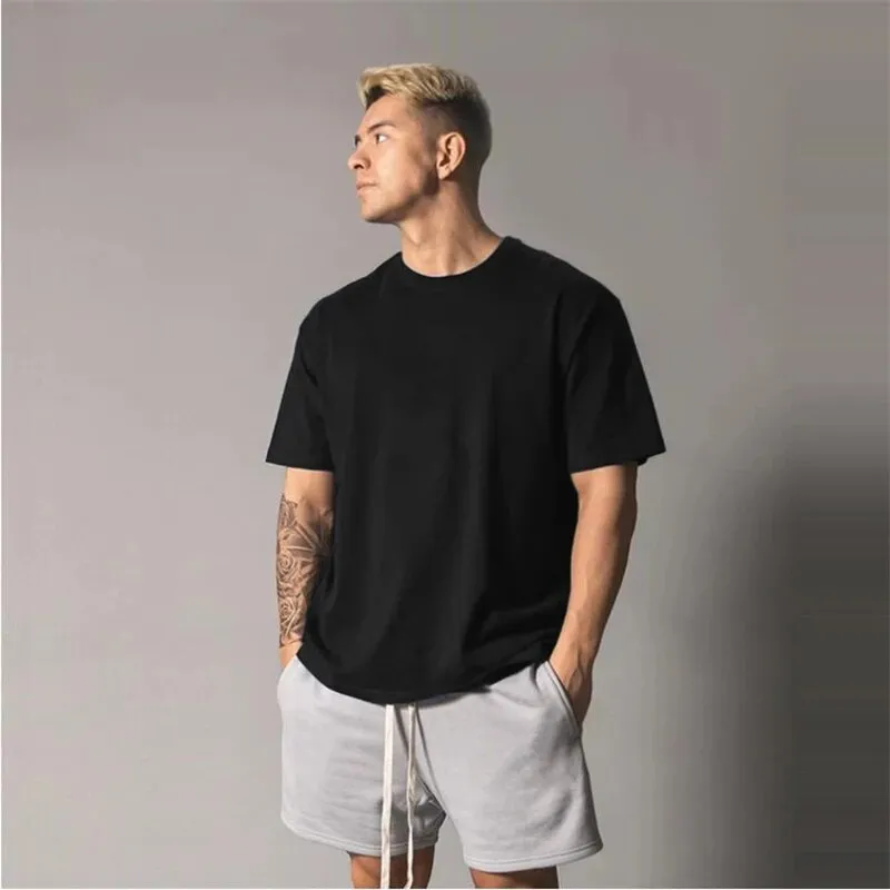 Men's Solid   Loose Activewear