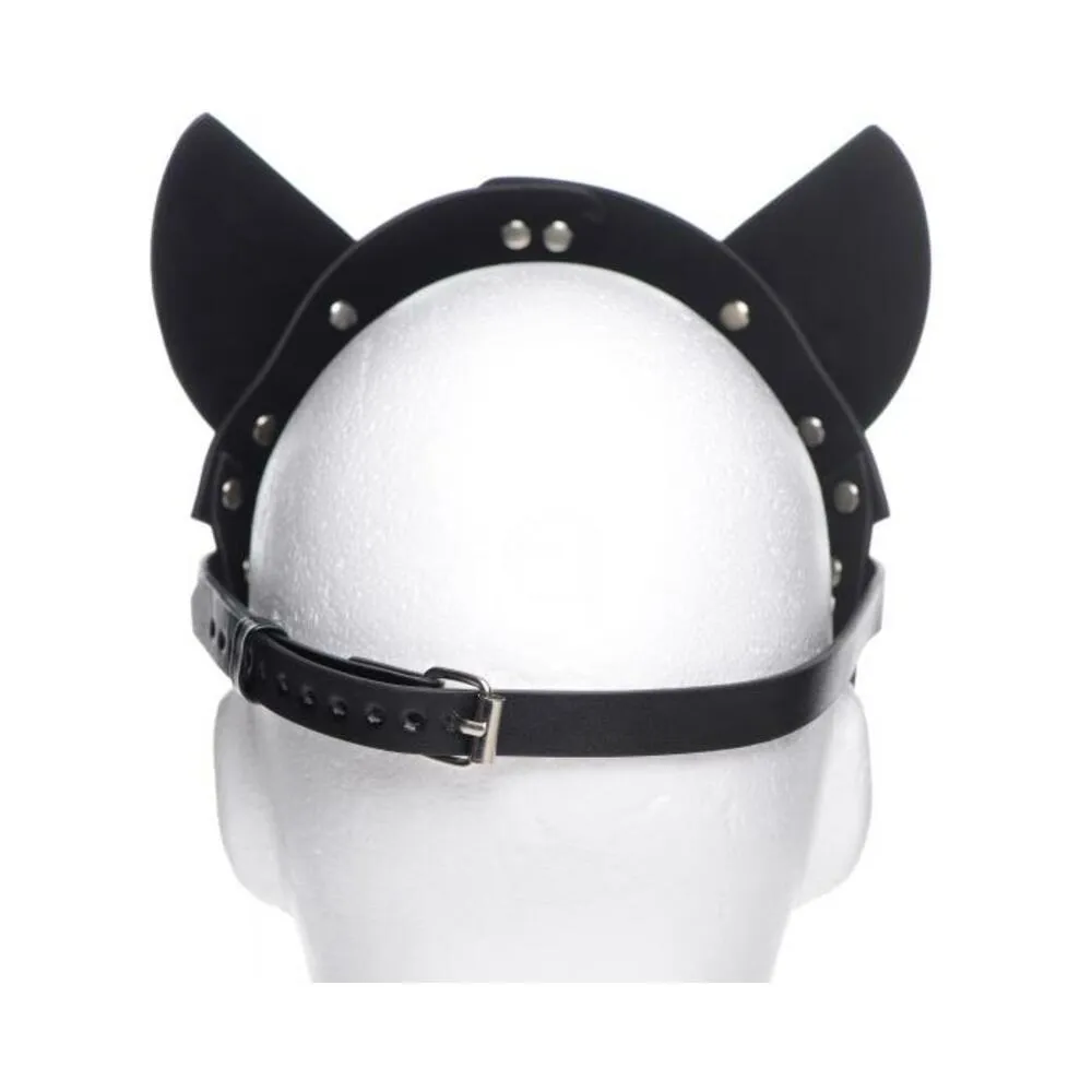 Naughty Kitty Cat Mask Black O/S