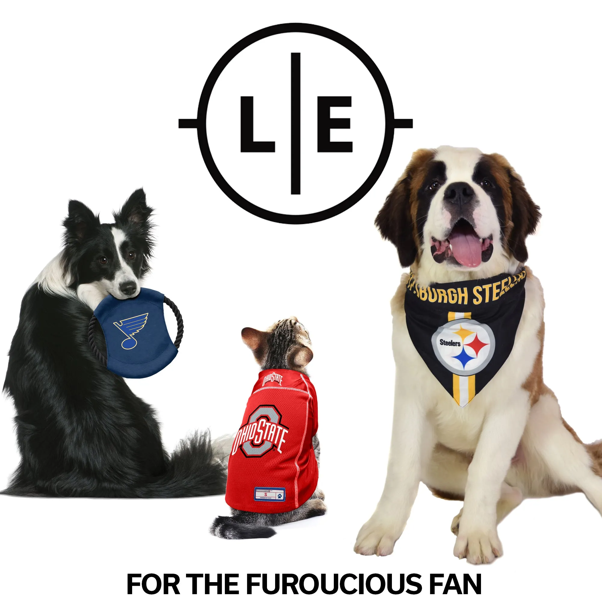 New Orleans Saints Home and Away Pet Bandana Set