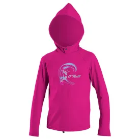 O'Neill Toddler O'Zone Long Sleeve Sun Hoodie  - Berry