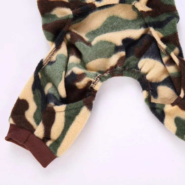 Ozzie Camo Dog Pajamas: Ultra-Cozy & Stylish Sleepwear for Your Pet