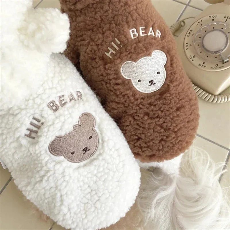 Pat and Pet Emporium | Pet Costumes | Fleece Bear Costume