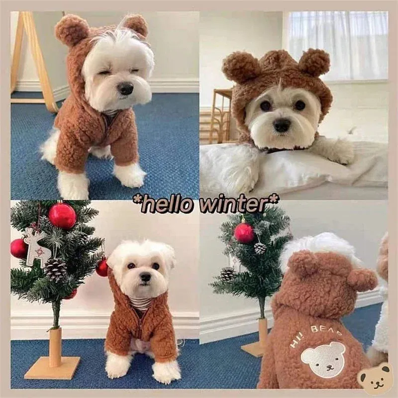 Pat and Pet Emporium | Pet Costumes | Fleece Bear Costume