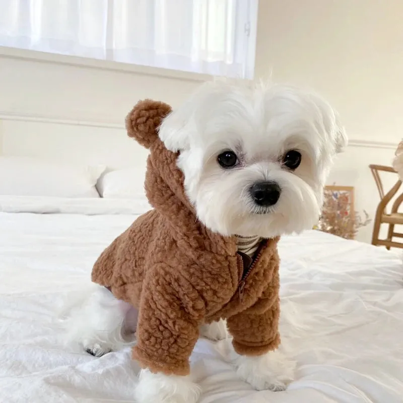 Pat and Pet Emporium | Pet Costumes | Fleece Bear Costume