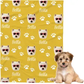 Personalized Pet Blanket,Custom Pet Blanket with Name Photo,Puppy Blanket Gift for Dogs Cats Lovers Mom Dad,Soft Cozy Fleece Throw for Bed Sofa Travel Extra Small 40"x30" for Pet Personalized Pet Blanket,Custom Pet Blanket with Name Photo,Puppy Blanket Gift for Dogs Cats Lovers Mom Dad,Soft Cozy Fleece Throw for Bed Sofa Travel Extra Small 40"x30" for Pet