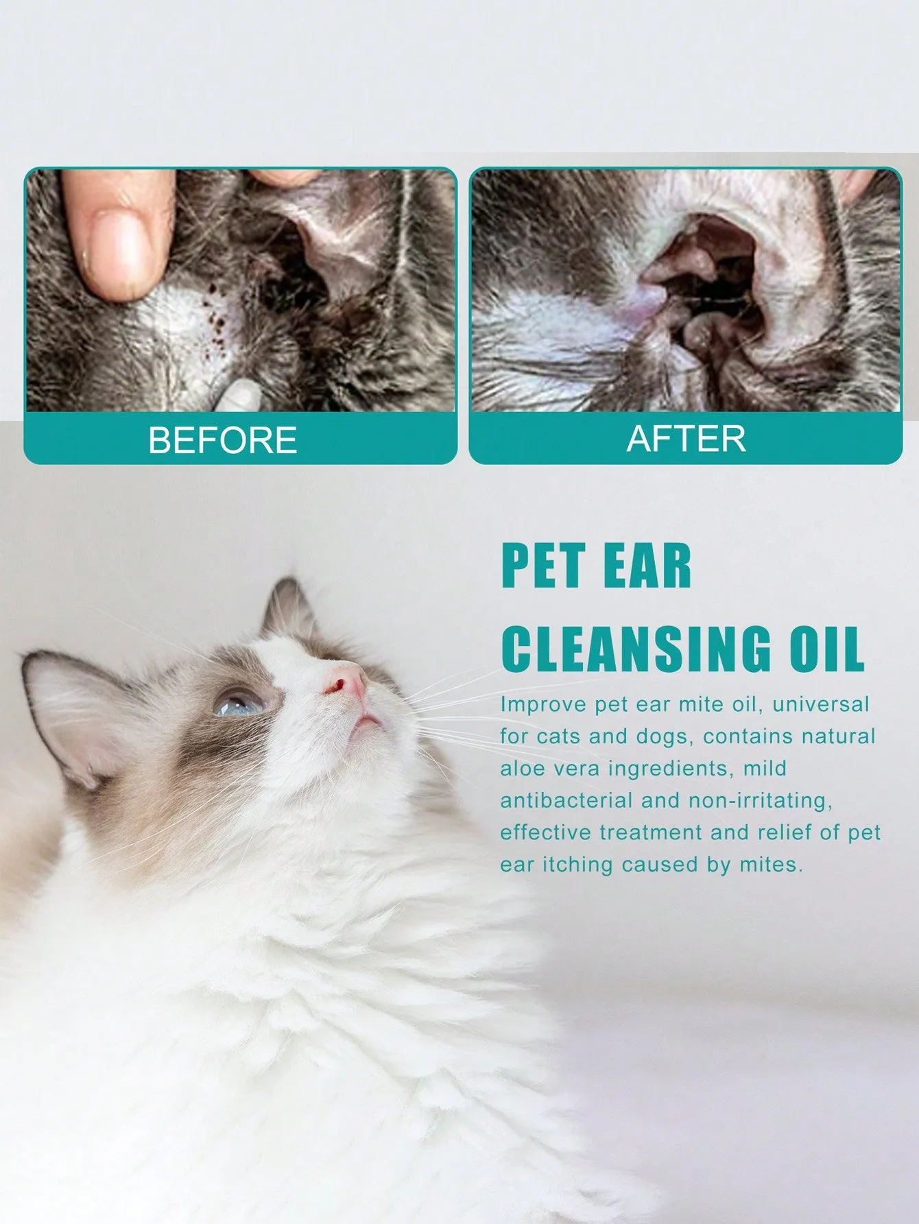 PETSIN 1pc Pet Ear Cleanser Spray