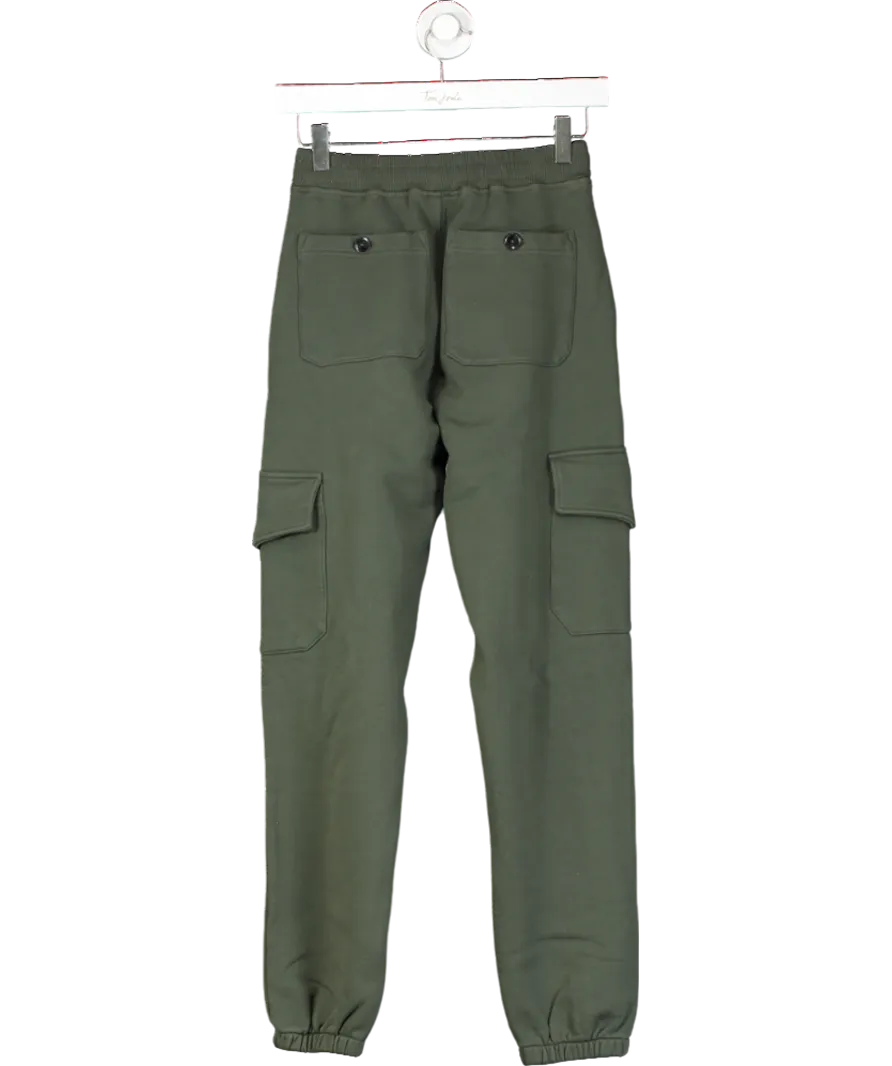 Ron Dorff Green Cargo Jogging Trousers UK XS