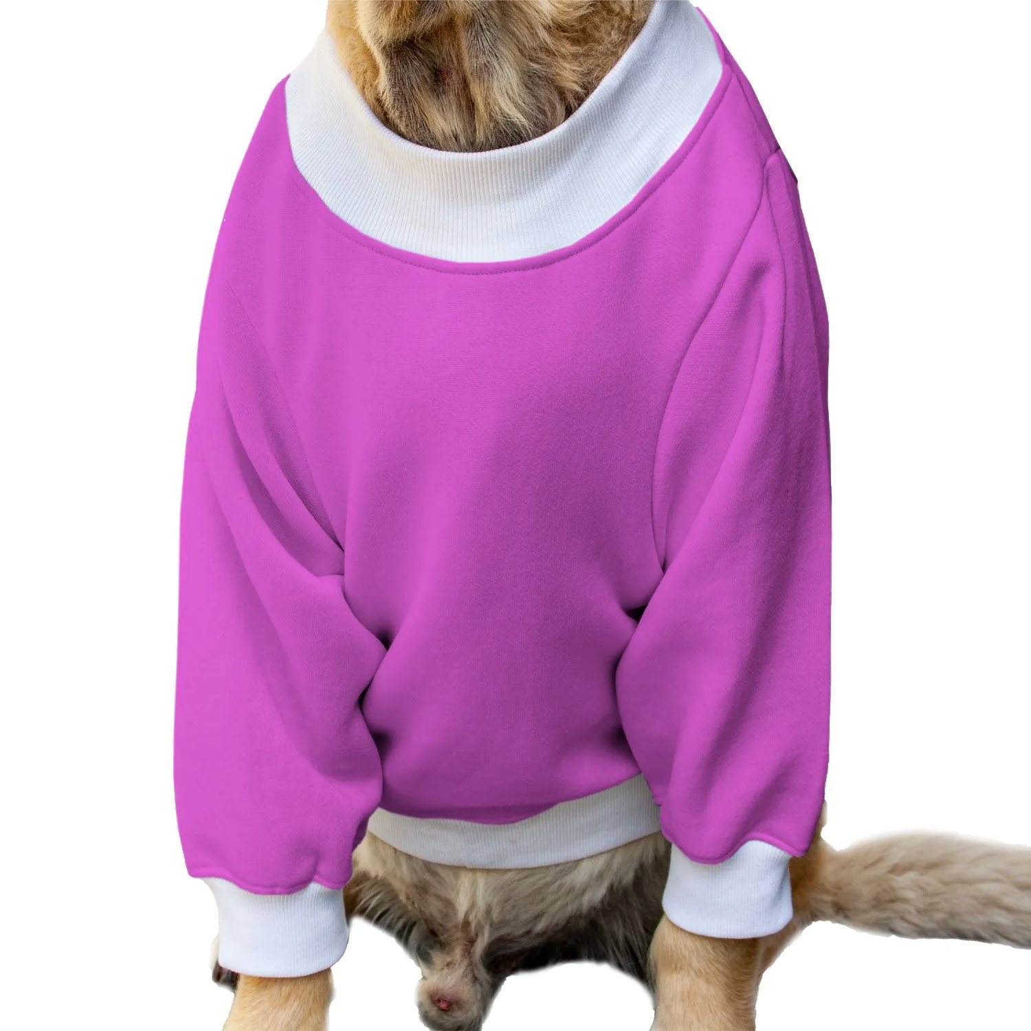 Ruse 'Basics' "Christmas Calories Don't Count" Printed Crew Neck Full Sleeve Sweatshirt For Dogs