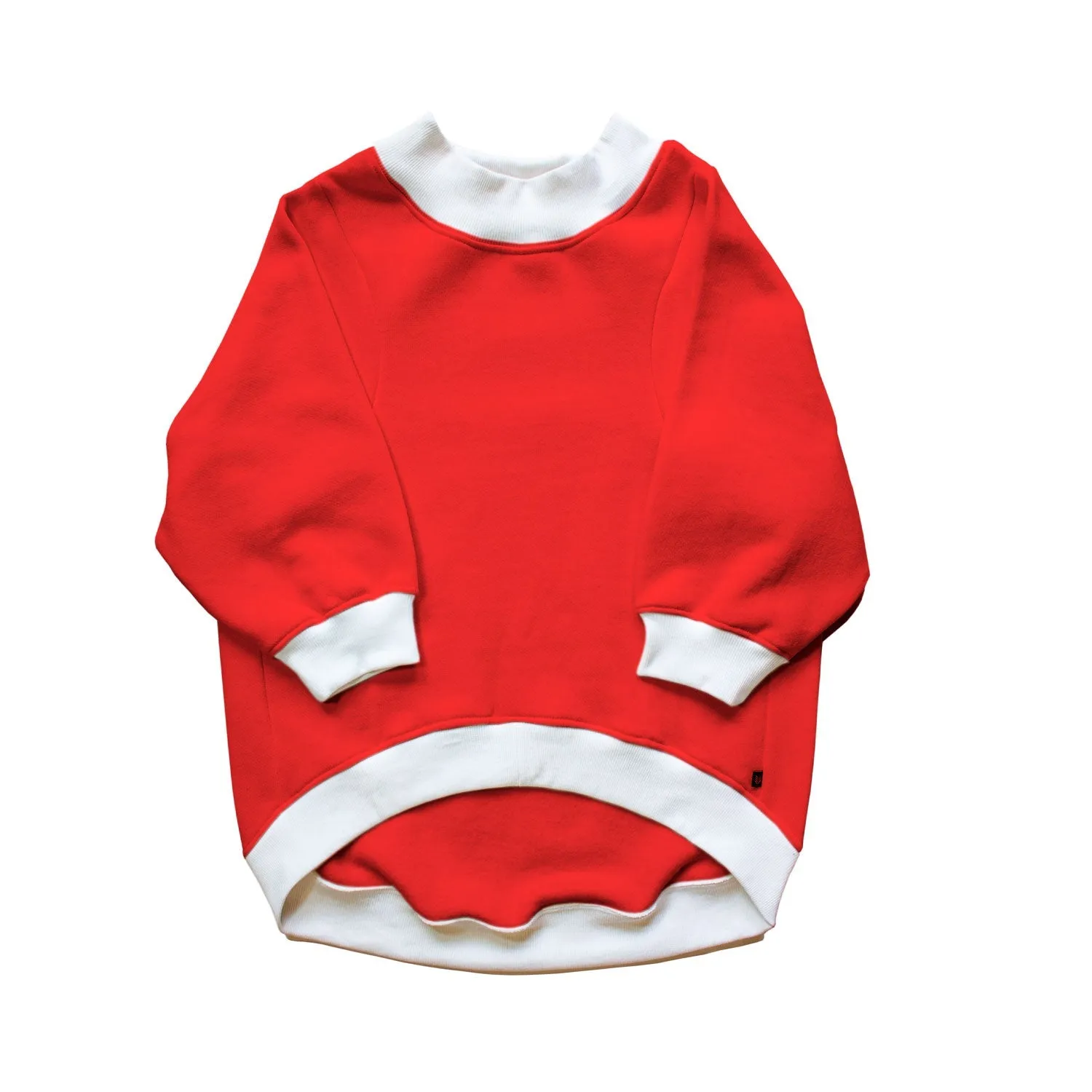 Ruse 'Basics' "Christmas Calories Don't Count" Printed Crew Neck Full Sleeve Sweatshirt For Dogs