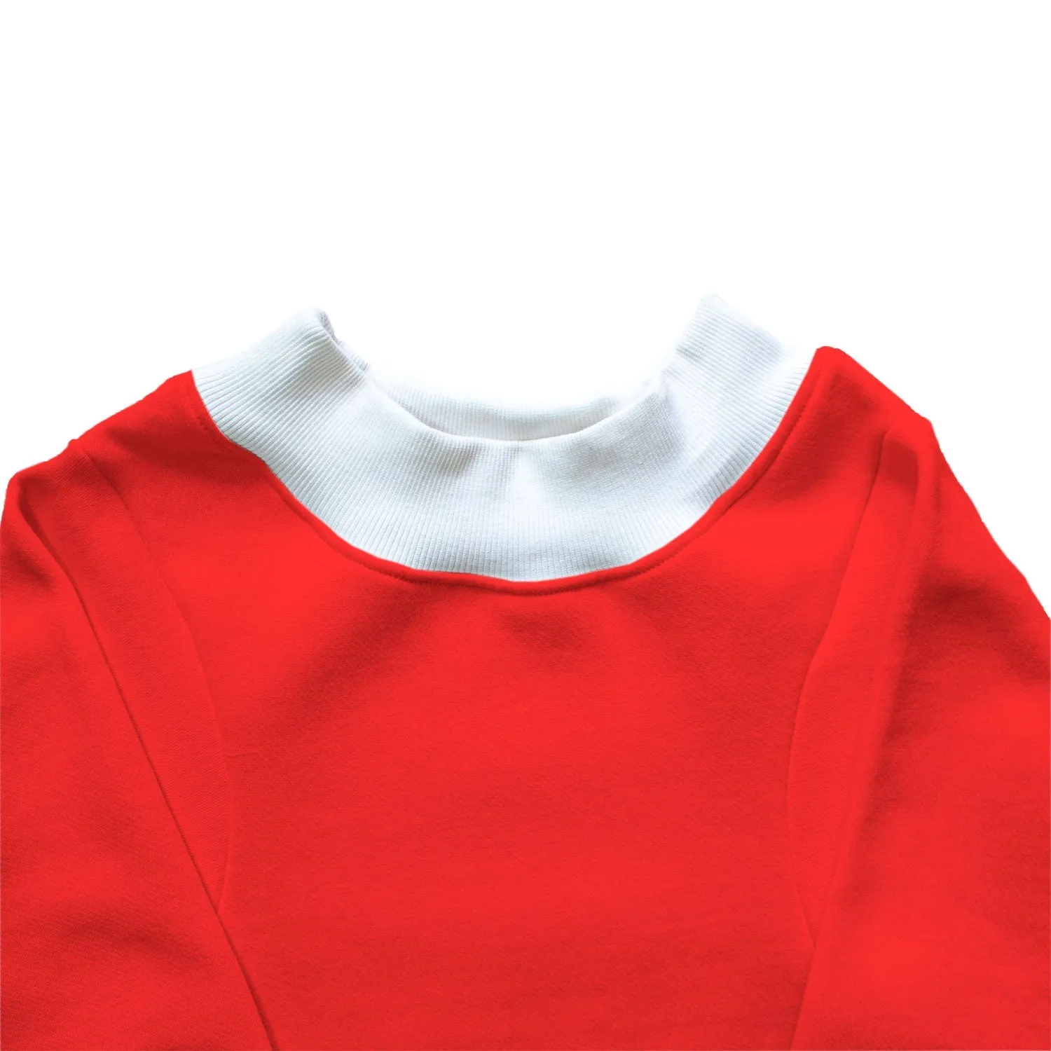 Ruse 'Basics' "Christmas Calories Don't Count" Printed Crew Neck Full Sleeve Sweatshirt For Dogs