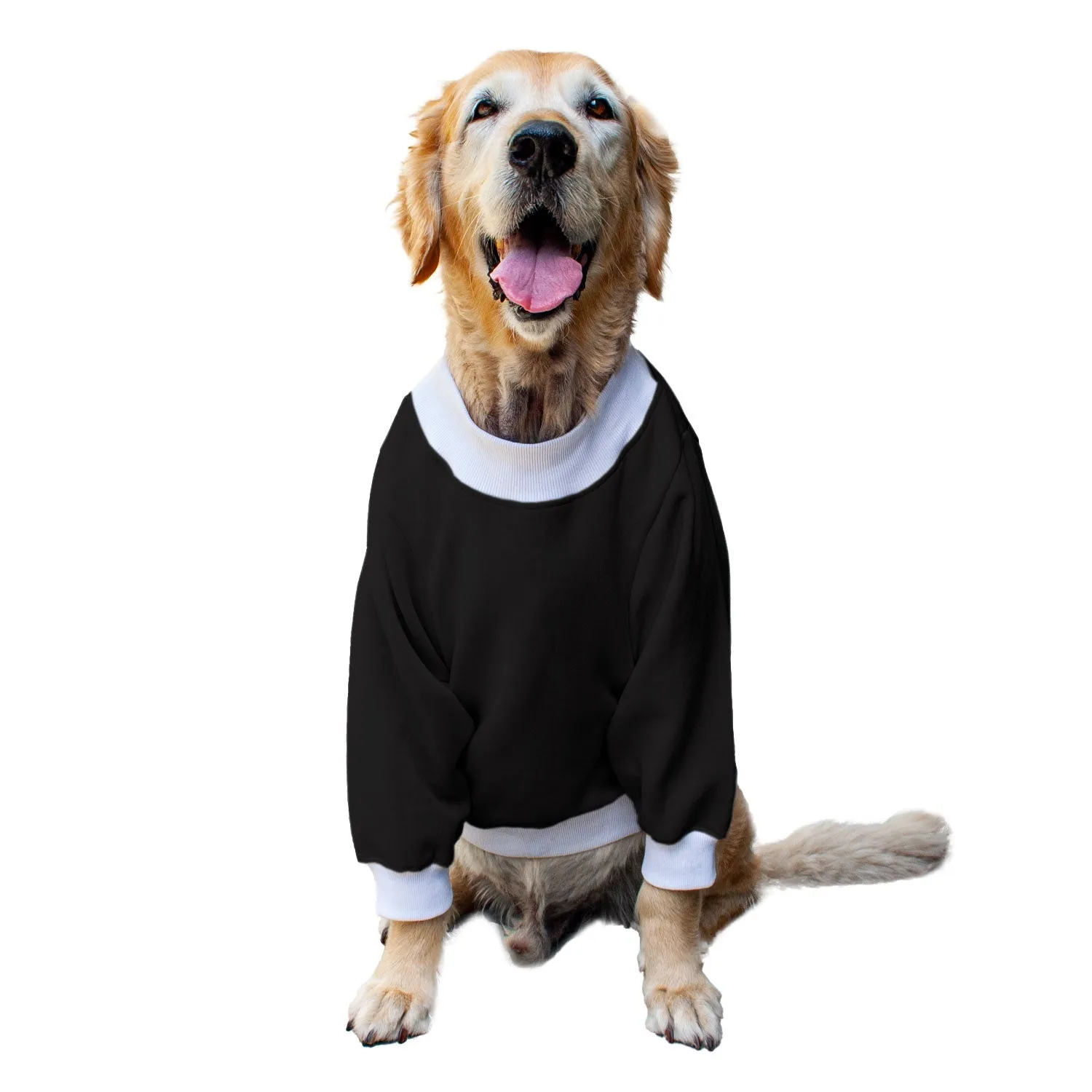 Ruse 'Basics' "Christmas Calories Don't Count" Printed Crew Neck Full Sleeve Sweatshirt For Dogs