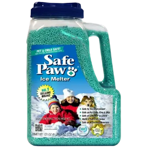 Safe Paw Ice Melter for Dogs & Cats, 8-lb 3-oz jug