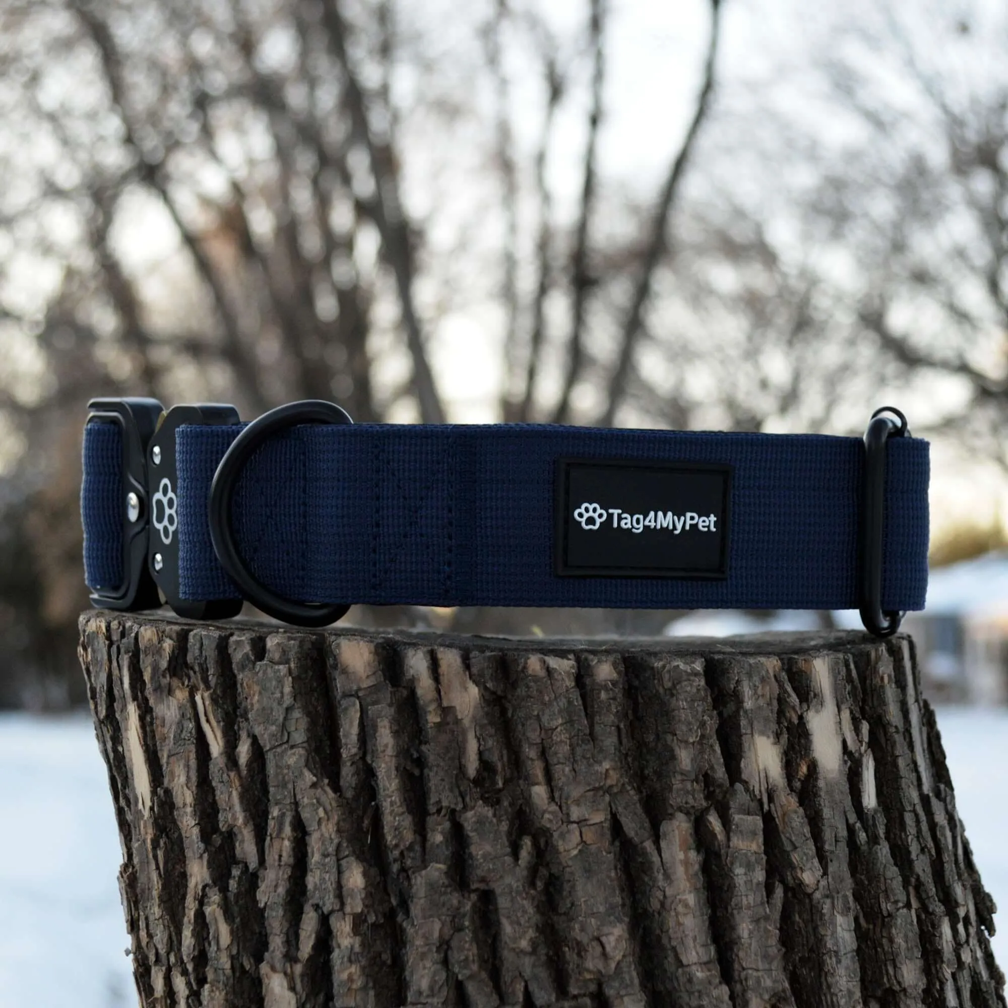 Tactical Dog Collar with a Free Custom Dog Tag