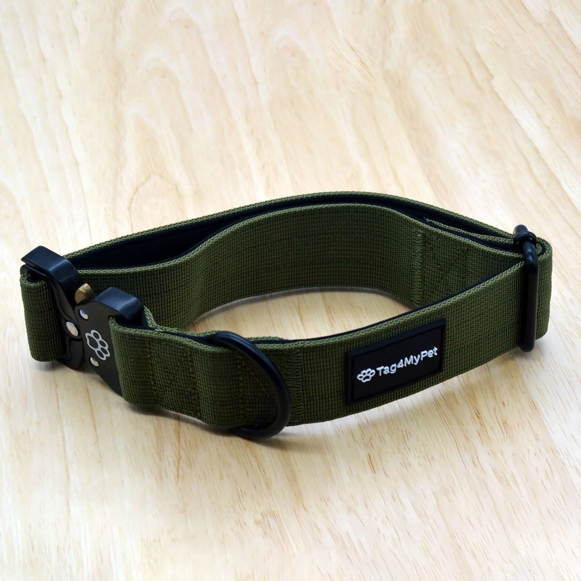 Tactical Dog Collar with a Free Custom Dog Tag