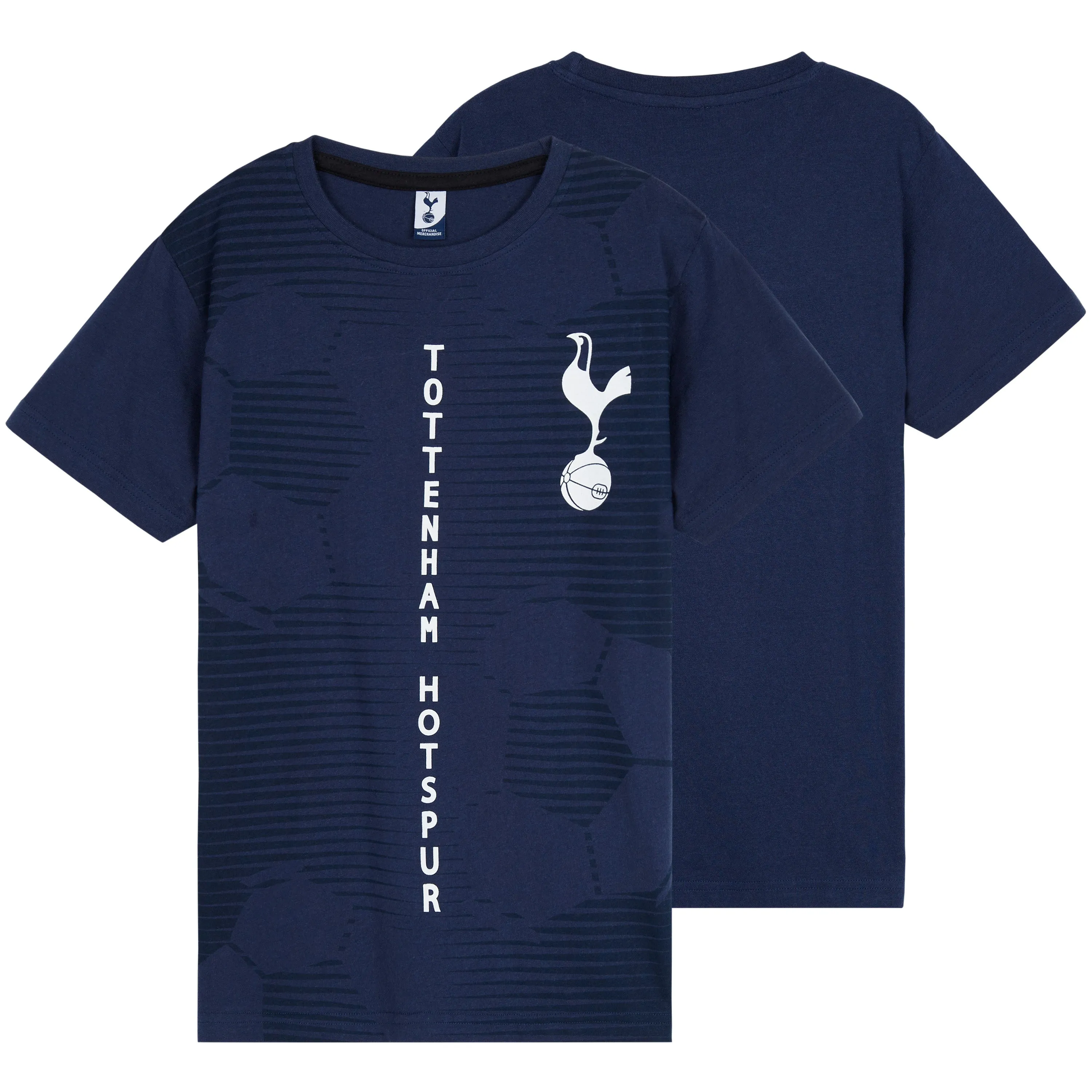 Tottenham Hotspur FC Boys Pyjamas Set - NAVY & BLACK