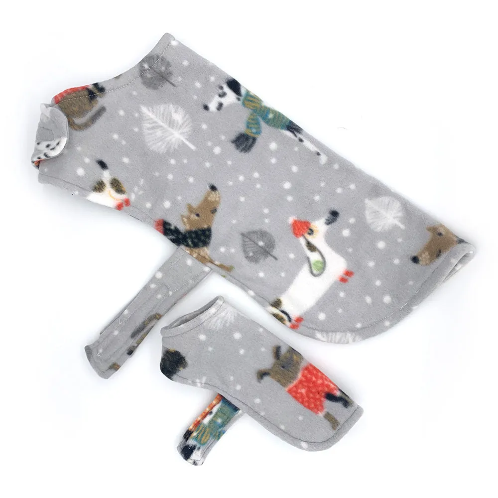 Winter Dog Fleece